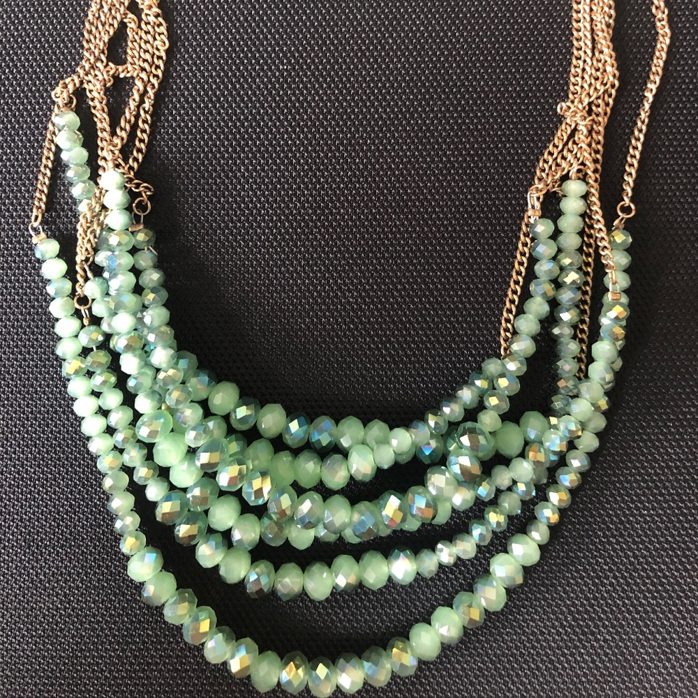 Turquoise Gem Necklace